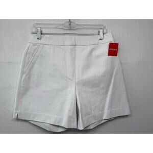 NWT SPANX Women's white polished 6”Shorts